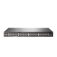 Hewlett Packard Enterprise Aruba 2930F 48G PoE+ 4SFP+ Managed network switch L3 Gigabit Ethernet (10/100/1000) Energie Über Ethernet (PoE) Unterstützung 1U Grau