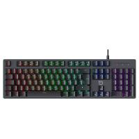 Hiditec GK400 ARGB Tastatur Gaming USB Schwarz