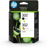 HP 302 2er-Pack Schwarz/Cyan/Magenta/Gelb Original Druckerpatronen