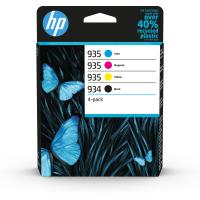 HP 934 Schwarz/935 Cyan/Magenta/Gelb Original Tintenpatronen (4er-Packung)