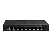 iggual GES8000 Unmanaged Gigabit Ethernet (10/100/1000) Schwarz
