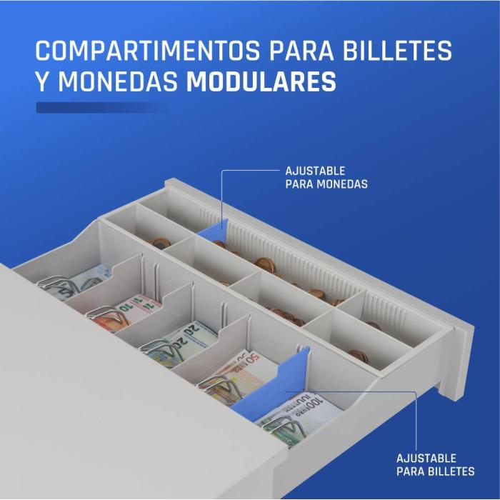 iggual IGG321133 Kassenschublade Manuelle und automatische Geldschublade — Bild 14 von 44