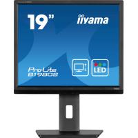 iiyama ProLite Ein beeindruckender 19'' (48 cm) Business-Monitor mit LED-Hintergrundbeleuchtung und einem höhenverstellbaren Standfuß