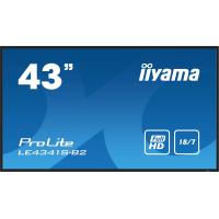 iiyama PROLITE LE4341S-B2 Digital Signage Flachbildschirm 108 cm (42.5'') LCD 350 cd/m² Full HD Schwarz 18/7