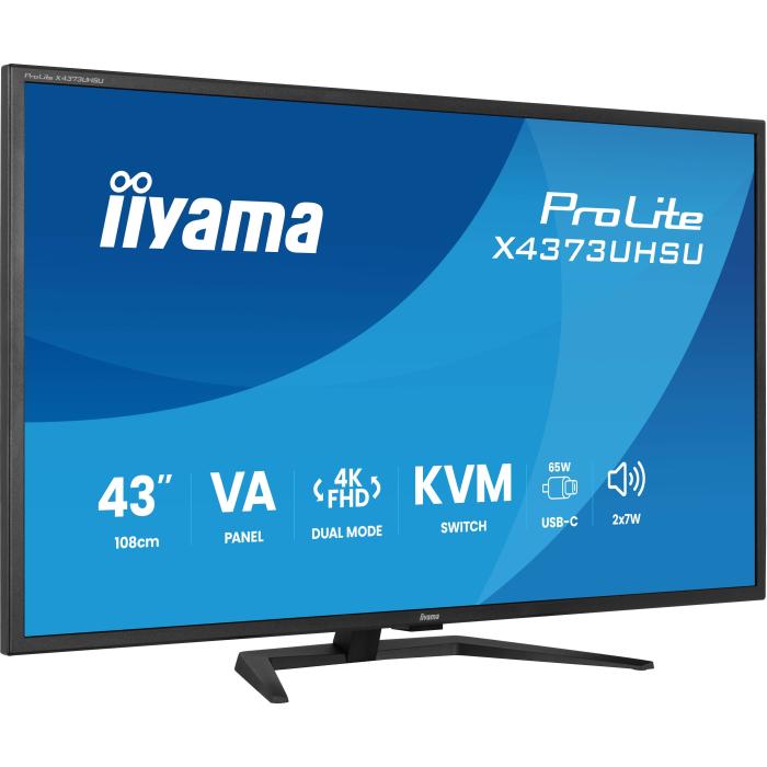 iiyama ProLite X4373UHSU-B2 Computerbildschirm 108 cm (42.5'') 3840 x 2160 Pixel 4K Ultra HD LED Schwarz — Bild 19 von 34