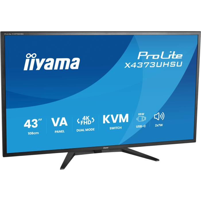 iiyama ProLite X4373UHSU-B2 Computerbildschirm 108 cm (42.5'') 3840 x 2160 Pixel 4K Ultra HD LED Schwarz — Bild 20 von 34