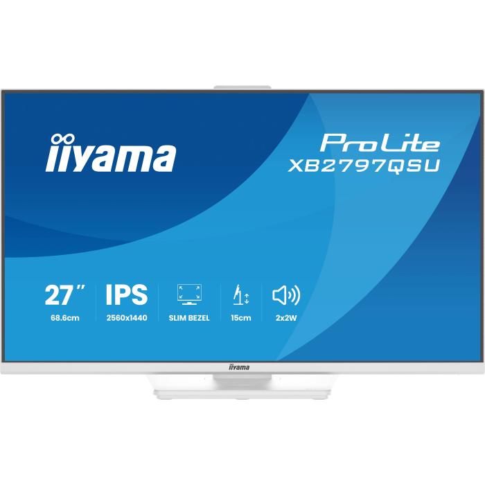 iiyama ProLite XB2797QSU-W1 Computerbildschirm 68,6 cm (27'') 2560 x 1440 Pixel Quad HD Weiß — Bild 6 von 52