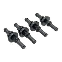 InLine Lüfter Entkopplung, für Lüfter aller Größen von 60 bis 120mm, 4er Pack