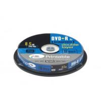 Intenso 1x10 DVD+R 8.5GB 8x Double Layer printable 8,5 GB DVD+R DL 10 Stück(e)