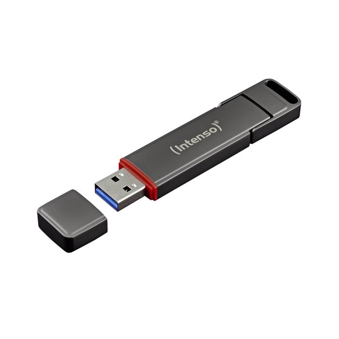 Intenso 3850440 Externes Solid State Drive 250 GB USB Type-A / USB Type-C 3.2 Gen 1 (3.1 Gen 1) Anthrazit — Bild 2 von 10