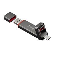 Intenso 3850440 Externes Solid State Drive 250 GB USB Type-A / USB Type-C 3.2 Gen 1 (3.1 Gen 1) Anthrazit