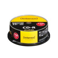Intenso CD-R 700MB 52x 25 Stück(e)