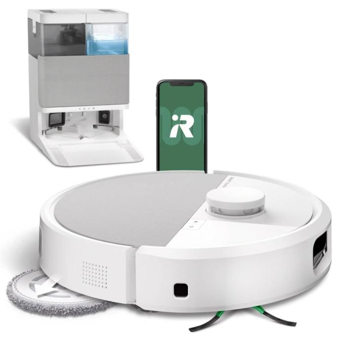iRobot Roomba Plus 505 Combo Robot + AutoWash Dock Weiß