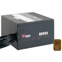 itek BD500 Netzteil 500 W 24-pin ATX ATX Schwarz