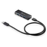 j5 create JUH340 USB 3.0 (3.1 Gen 1) Micro-B 5000Mbit/s Schwarz Schnittstellenhub