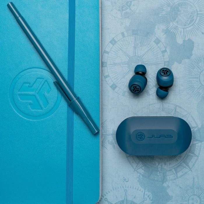 JLab IEUEBGOAIRRNVYBLK82 Kopfhörer & Headset Kabellos im Ohr Musik USB Typ-A Bluetooth Navy — Bild 4 von 14