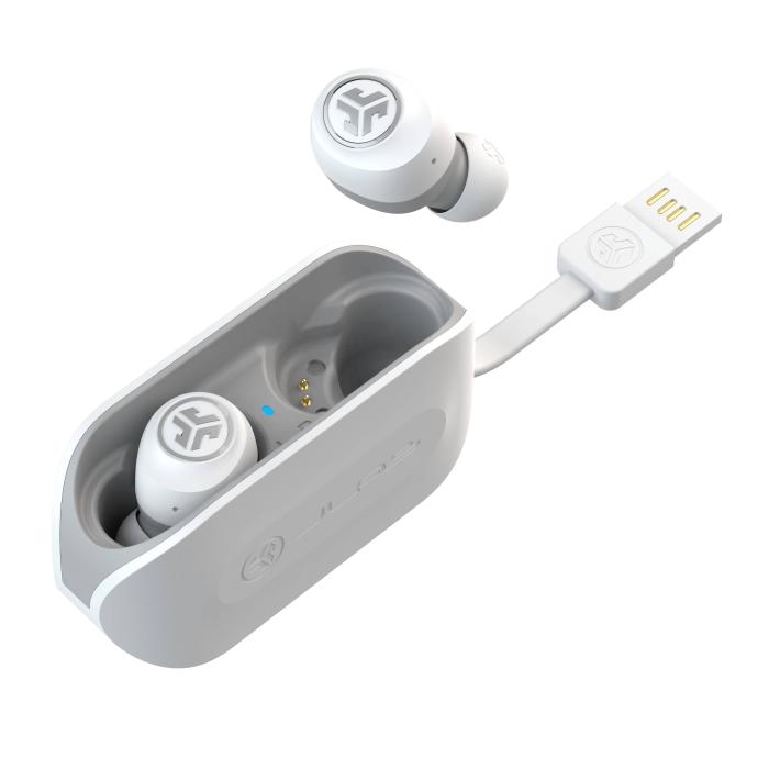 JLab IEUEBGOAIRRWHTGRY82 Kopfhörer & Headset Kabellos im Ohr Musik USB Typ-A Bluetooth Weiß — Bild 11 von 16