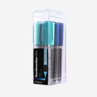 karin BrushmarkerPRO Blau, Cyan, Indigo, Lila, Türkis, Violett 12 Stück(e)