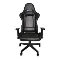 KeepOut XSRGB-RACING Videospiel-Stuhl Universal-Gamingstuhl Gepolsterter Sitz Schwarz