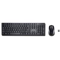 Kensington Pro Fit Tastatur Maus enthalten Universal RF Wireless QWERTY Spanisch Schwarz