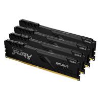 Kingston Technology FURY Beast 32GB 3200MT/s DDR4 CL16 DIMM (4er-Kit) Black