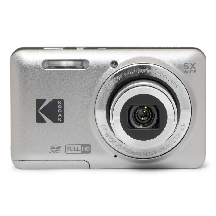 Kodak PIXPRO FZ55 1/2.3'' Kompaktkamera 16 MP CMOS 4608 x 3456 Pixel Silber — Bild 2 von 24
