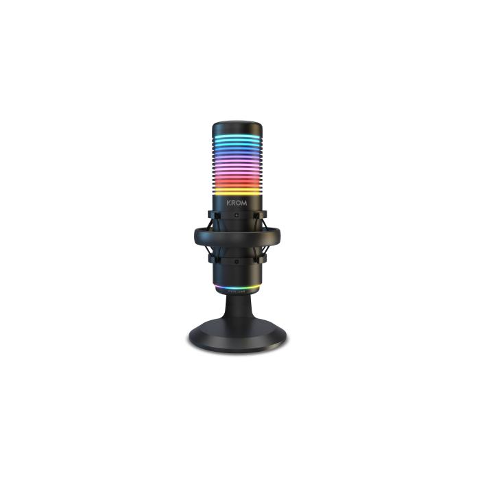 Krom Kaze PRO | Kit micrófono streaming RGB Schwarz Podcast-Mikrofon — Bild 3 von 24