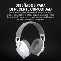 Krom Phase Kopfhörer Verkabelt & Kabellos Kopfband Gaming USB Typ-C Bluetooth Weiß, bild 11 von 30 ansehen