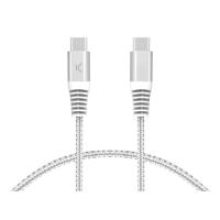 Ksix BXCUCC2T2 USB Kabel USB 2.0 2 m USB C Weiß