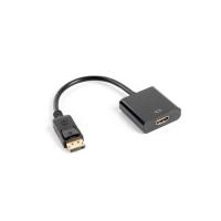 Lanberg AD-0009-BK Videokabel-Adapter 0,1 m DisplayPort HDMI Typ A (Standard) Schwarz