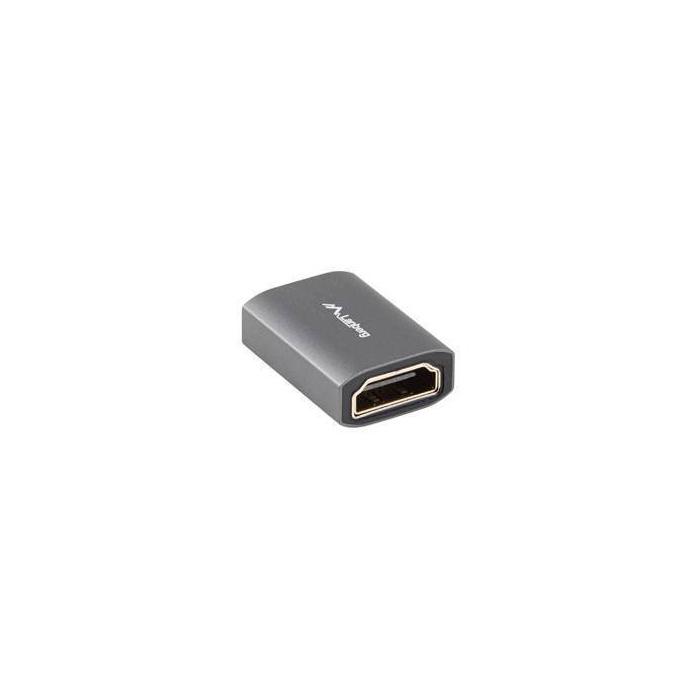 Lanberg AD-HDMI-02 Kabeladapter HDMI-A female 2.1 Silber — Bild 2 von 4