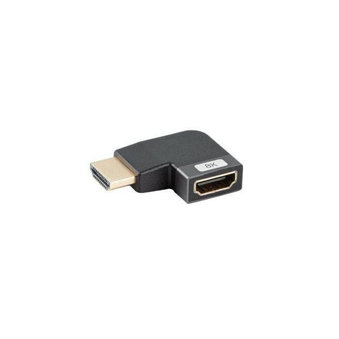 Lanberg AD-HDMI-09 Videokabel-Adapter HDMI Typ A (Standard) Schwarz, Silber