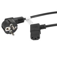 Lanberg CA-C13C-12CC-0018-BK Stromkabel Schwarz 2 m C13-Koppler CEE7/7