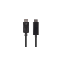 Lanberg CA-DPHD-11CC-0030-BK Kabeladapter DisplayPort HDMI Schwarz