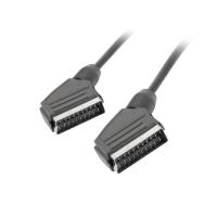 Lanberg CA-EUEU-10CC-0018-BK SCART-Kabel 1,8 m SCART (21-pin) Schwarz