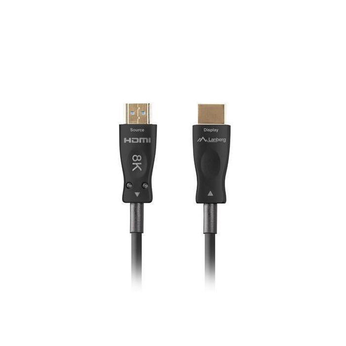 Lanberg CA-HDMI-30FB-0800-BK HDMI-Kabel 80 m HDMI Typ A (Standard) Schwarz — Bild 2 von 4