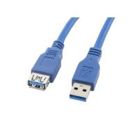 Lanberg CA-US3E-10CC-0018-B USB Kabel 1,8 m USB A Blau