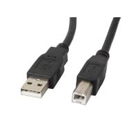 Lanberg CA-USBA-10CC-0050-BK USB Kabel USB 2.0 5 m USB B Schwarz