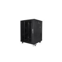 Lanberg FF01-6615-12B Rack 15U Freistehendes Gestell Schwarz