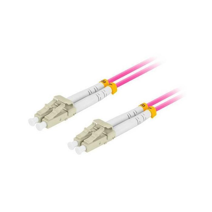 Lanberg FO-LULU-MD41-0005-VT InfiniBand/Glasfaserkabel 0,5 m LC LC/UPC Violett — Bild 3 von 4