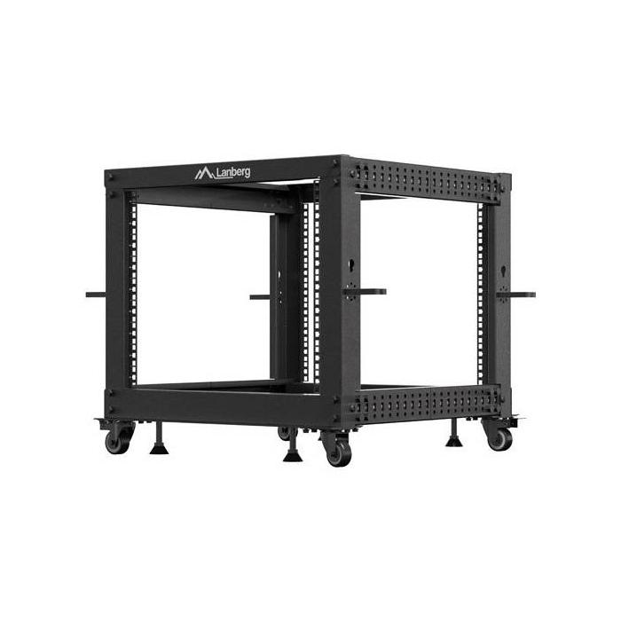 Lanberg OR01-6109-B Rack 9U Freistehendes Gestell Schwarz — Bild 4 von 14