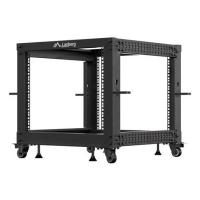 Lanberg OR01-6109-B Rack 9U Freistehendes Gestell Schwarz, bild 4 von 14 ansehen