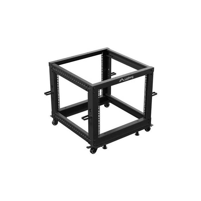 Lanberg OR01-6109-B Rack 9U Freistehendes Gestell Schwarz — Bild 14 von 14