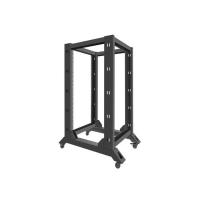 Lanberg OR01-6822-B Rack 22U Freistehendes Gestell Schwarz