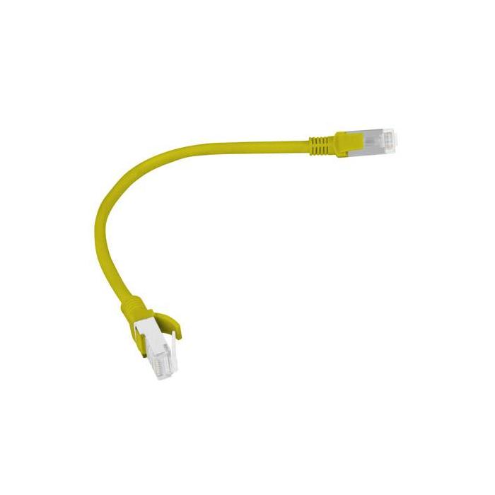 Lanberg PCU6-10CC-0025-Y Netzwerkkabel Gelb 0,25 m Cat6 U/UTP (UTP) — Bild 2 von 2
