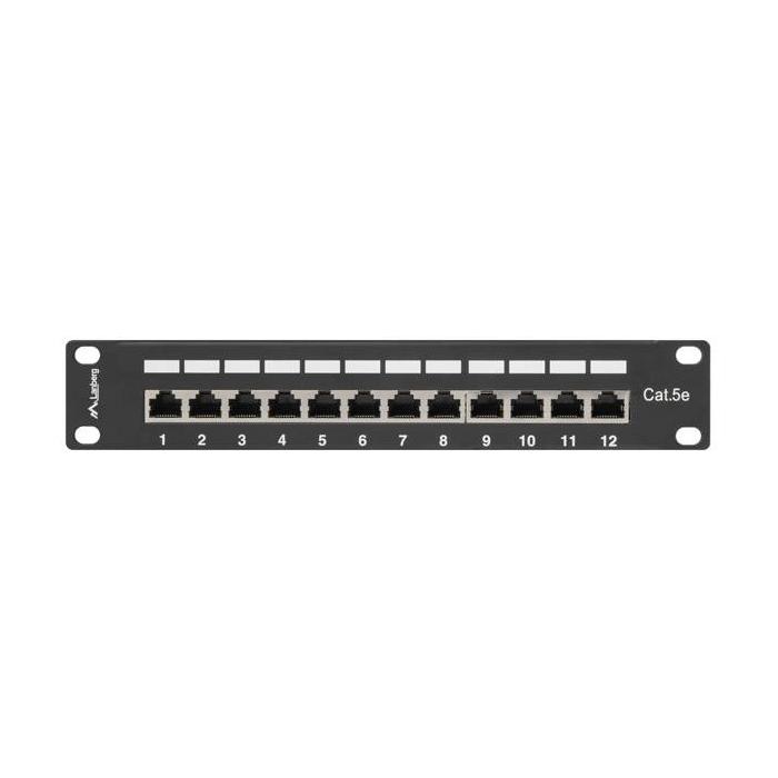 Lanberg PPF5-9012-B Patch Panel 1U