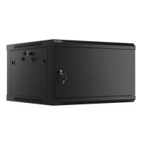 Lanberg WF01-6606-00B Rack 6U Wandmontiertes Regal Schwarz