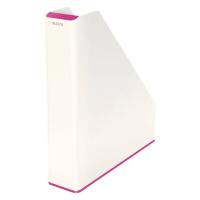 Leitz 53621023 Dateiablagebox Polystyrene Pink, Weiß