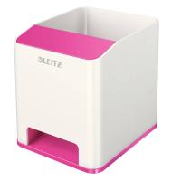 Leitz 53631023 Stiftehalter Polystyrene Pink, Weiß