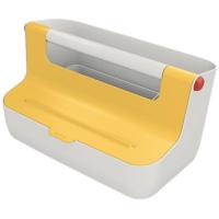 Leitz 61250019 Aufbewahrungsbox Rechteckig Acrylnitril-Butadien-Styrol (ABS) Weiß, Gelb